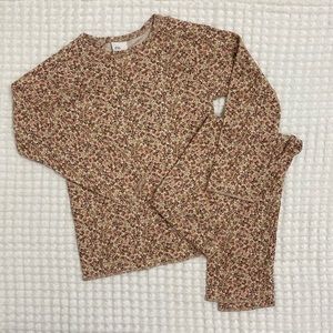 NWT H&M Floral Set baby girl size 9-12m